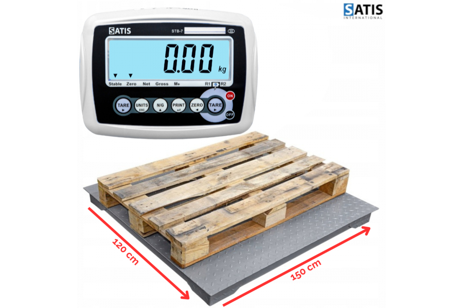 SATIS WAGA PLATFORMOWA STS 1,2x1,5m STB-7