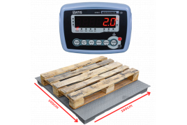 SATIS WAGA PLATFORMOWA STS 1x1m STBR-7
