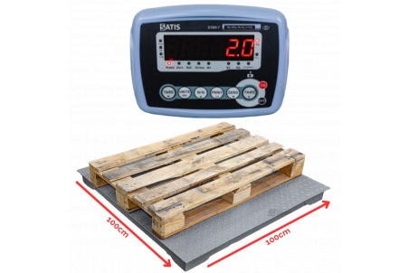 SATIS WAGA PLATFORMOWA STS 1x1m STBR-7